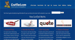 Desktop Screenshot of costowl.com